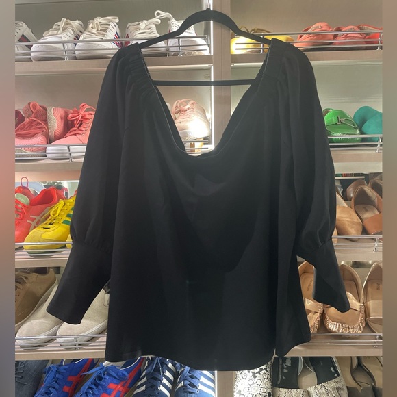 Off the shoulder puff sleeve top - Picture 3 of 5